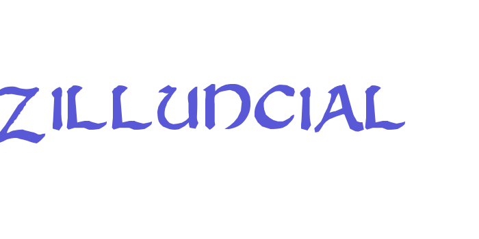 Zilluncial Font Download