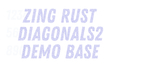 Zing Rust Diagonals2 Demo Base-font-download