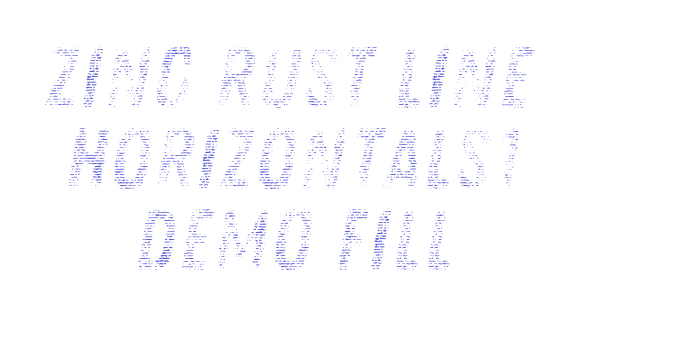 Zing Rust Line Horizontals1 Demo Fill Font Download