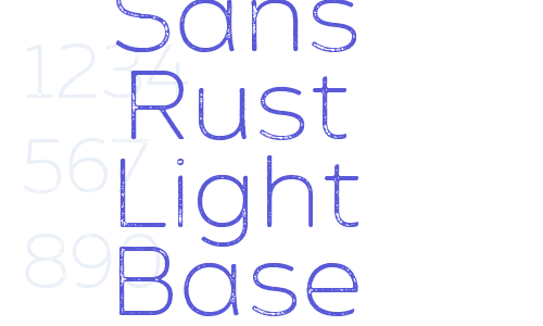 Zing Sans Rust Light Base Grunge Font Download