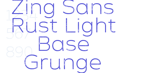 Zing Sans Rust Light Base Grunge-font-download
