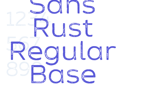 Zing Sans Rust Regular Base Grunge Font Download