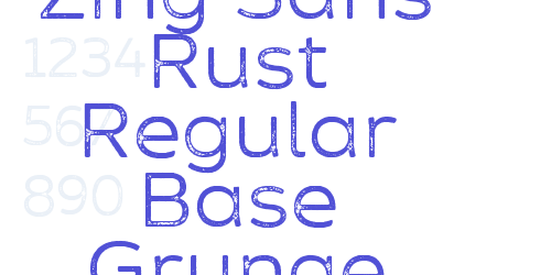 Zing Sans Rust Regular Base Grunge-font-download
