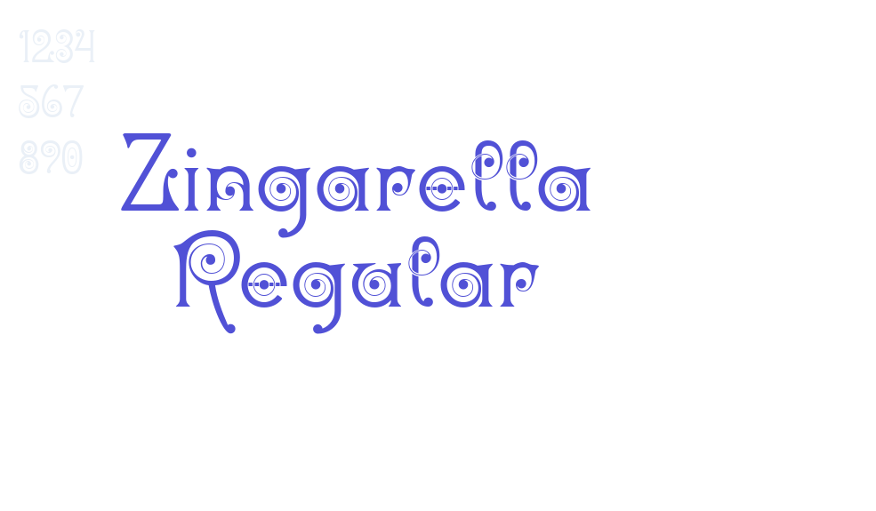 Zingarella Regular-font-download