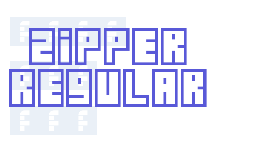 Zipper Regular Font Download