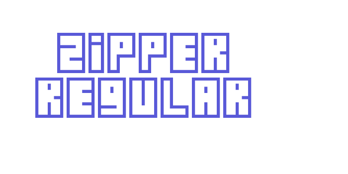 Zipper Regular Font