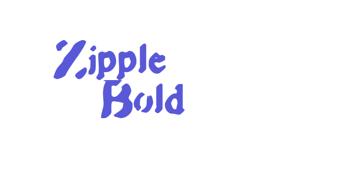 Zipple    Bold Font Download