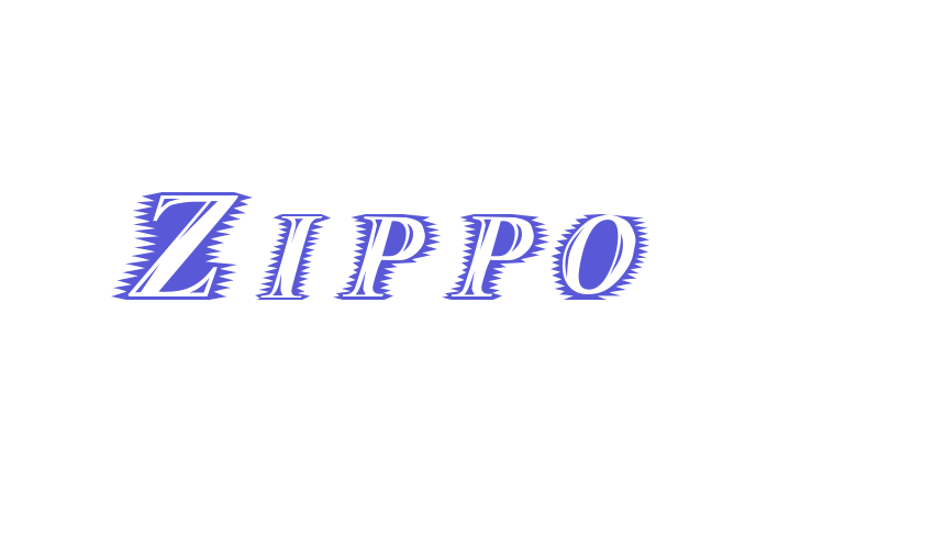 Zippo Font