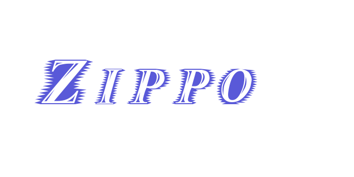 Zippo Font Download