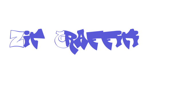 Zit Graffiti font free