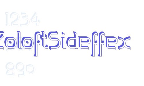 ZoloftSideffex Font Download