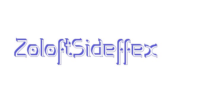 ZoloftSideffex Font Download