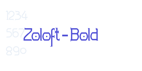 Zoloft-Bold-font-download