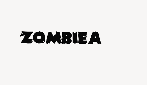 ZombieA Font