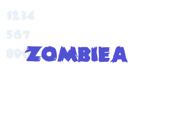 ZombieA Font Download