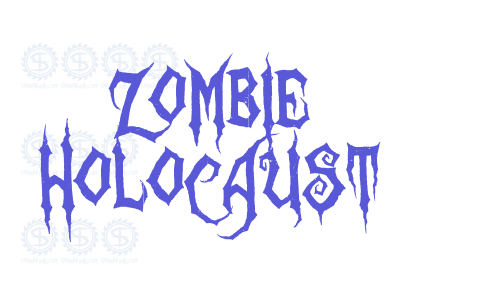 Zombie Holocaust Font Download