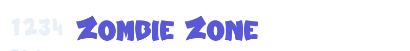 Zombie Zone font