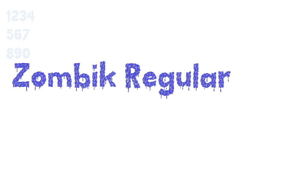 Zombik Regular-font-download