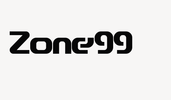 Zone99 Font