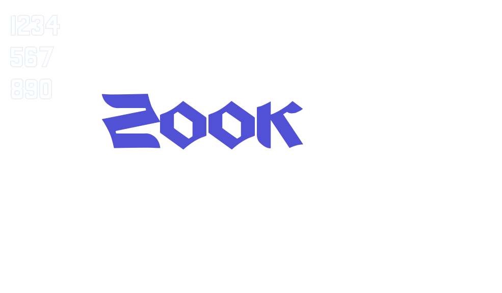 Zook-font-download