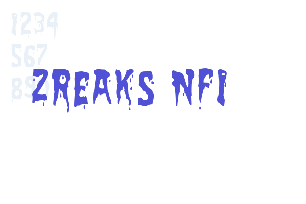 Zreaks NFI Font Download