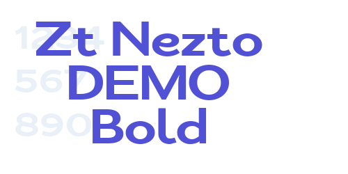 Zt Nezto DEMO Bold-font-download