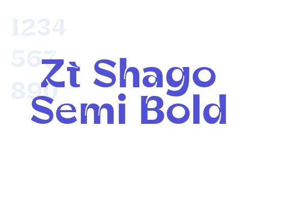 Zt Shago Semi Bold