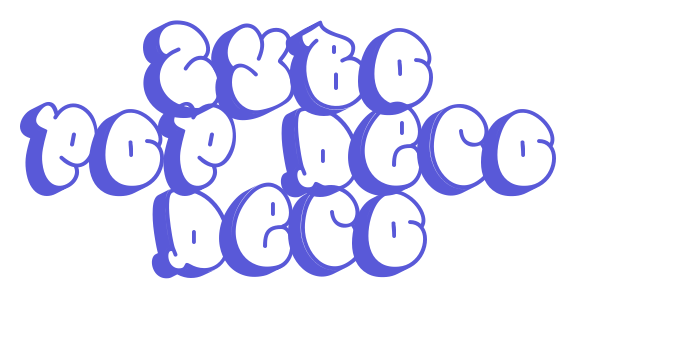 Zybo Pop Deco Deco Font Download