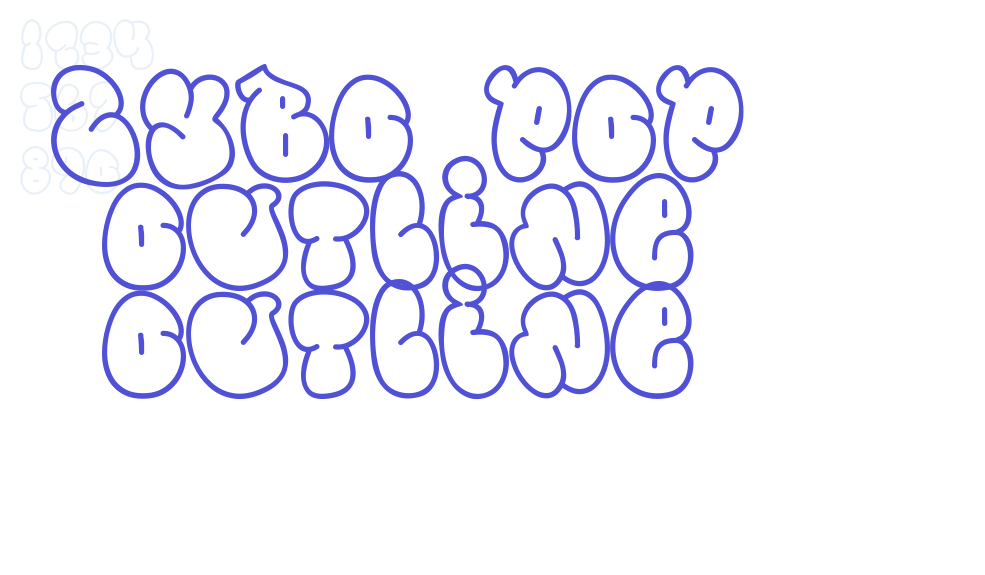 Zybo Pop Outline Outline-font-download