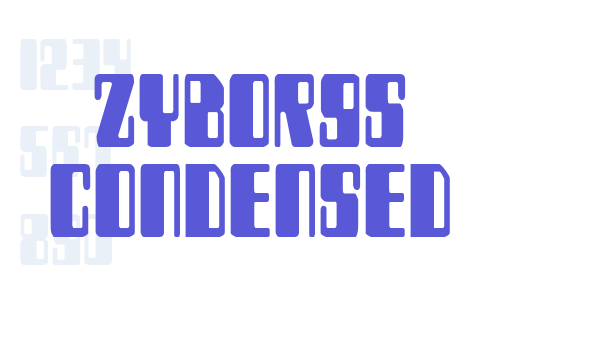 Zyborgs Condensed Font