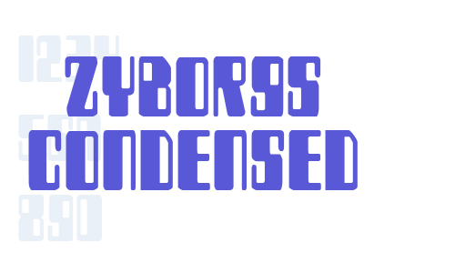 Zyborgs Condensed Font Download