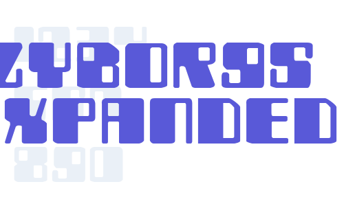 Zyborgs Expanded Font Download