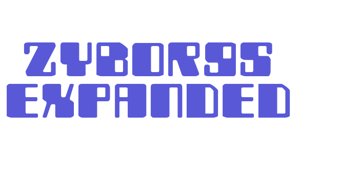 Zyborgs Expanded Font Download