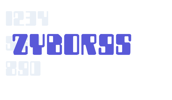 Zyborgs Font