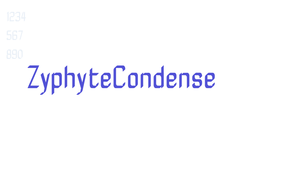 ZyphyteCondense-font-download