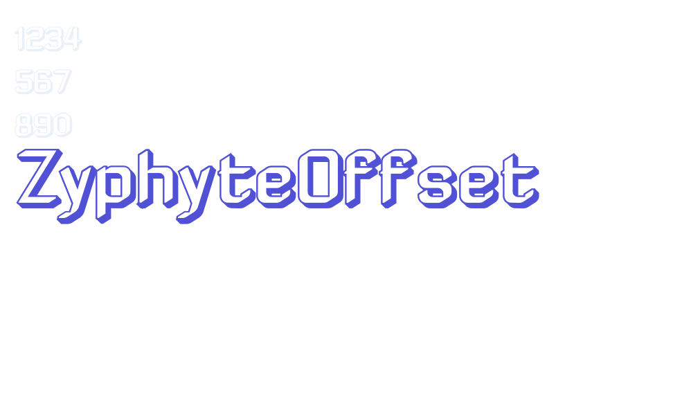 ZyphyteOffset-font-download