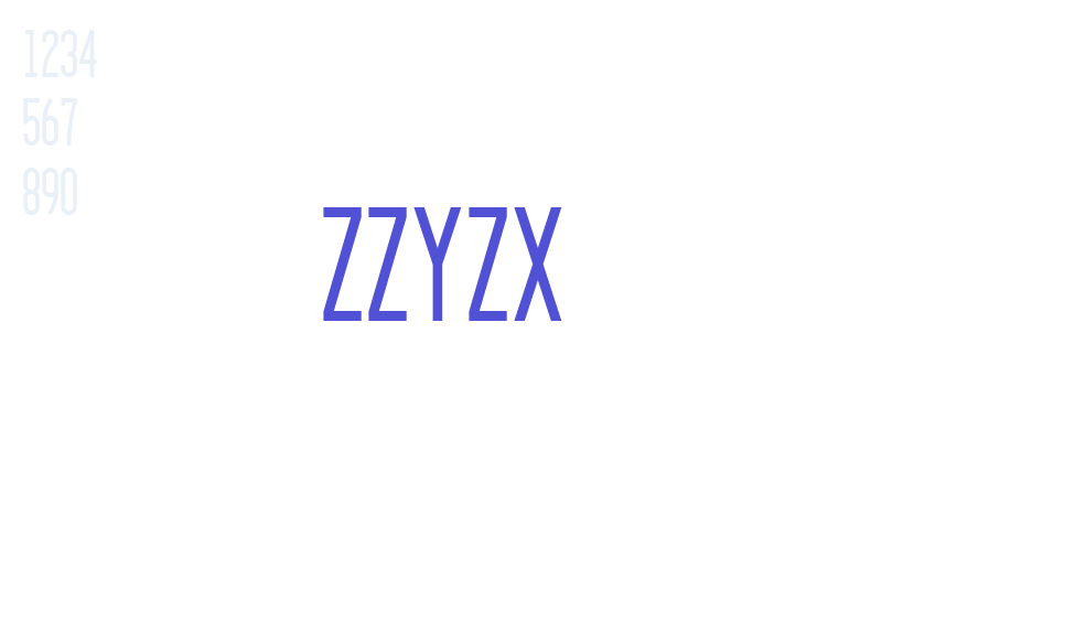 Zzyzx-font-download