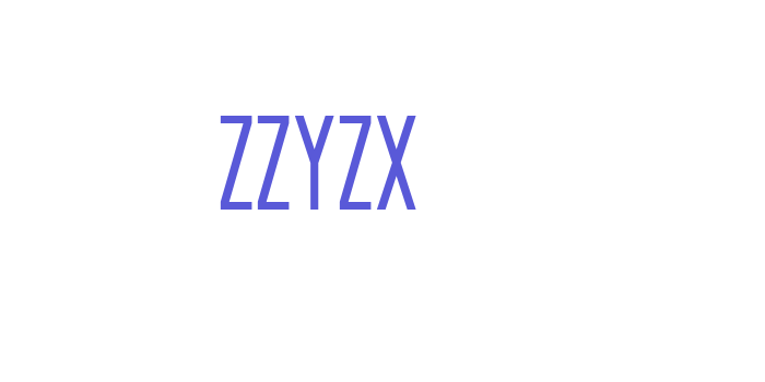 Zzyzx Font