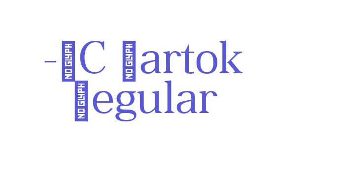 -OC Bartok Regular Font Download