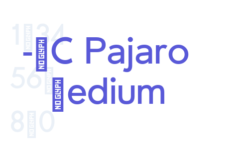 -OC Pajaro Medium Font Download