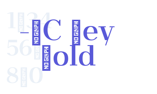 -OC Rey Bold Font Download