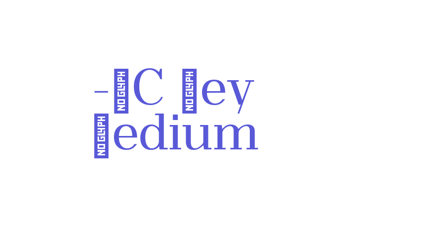 -OC Rey Medium Font