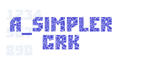 a_Simpler Crk-font-download