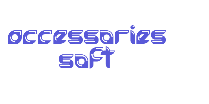 accessories soft Font Download