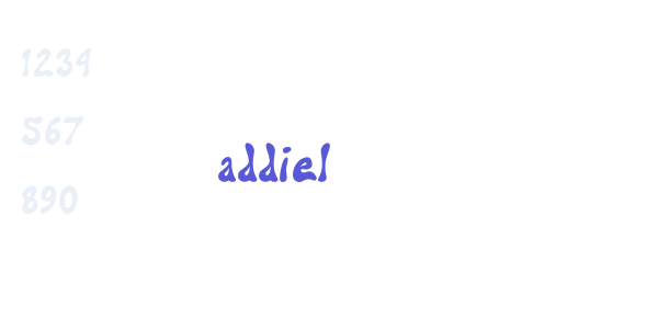 addiel font free