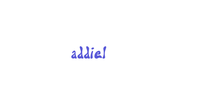 addiel Font Download