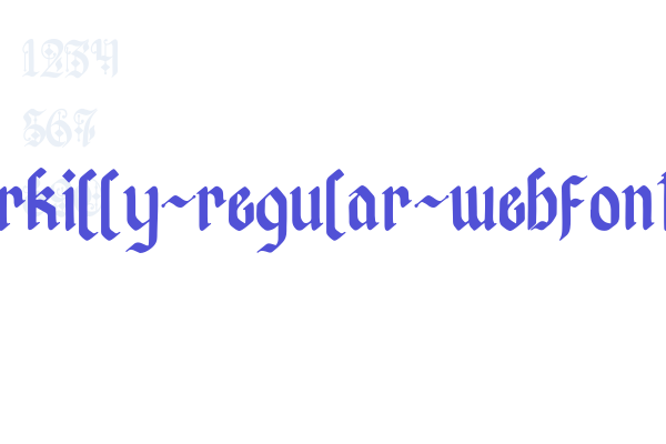 afterkilly-regular-webfont Font Download