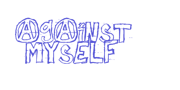 against myself Font Download