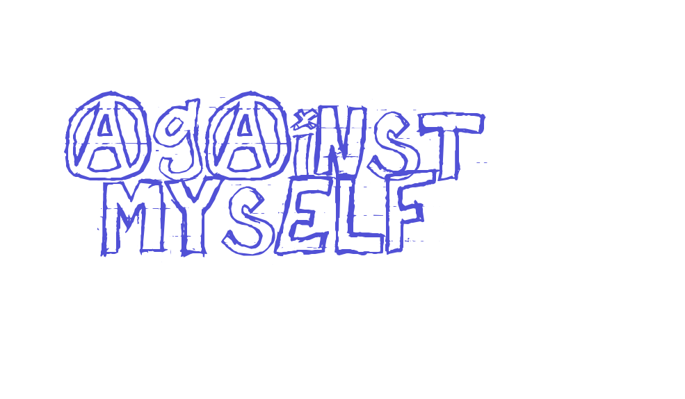 against myself-font-download