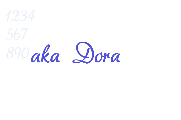 aka Dora Font Download